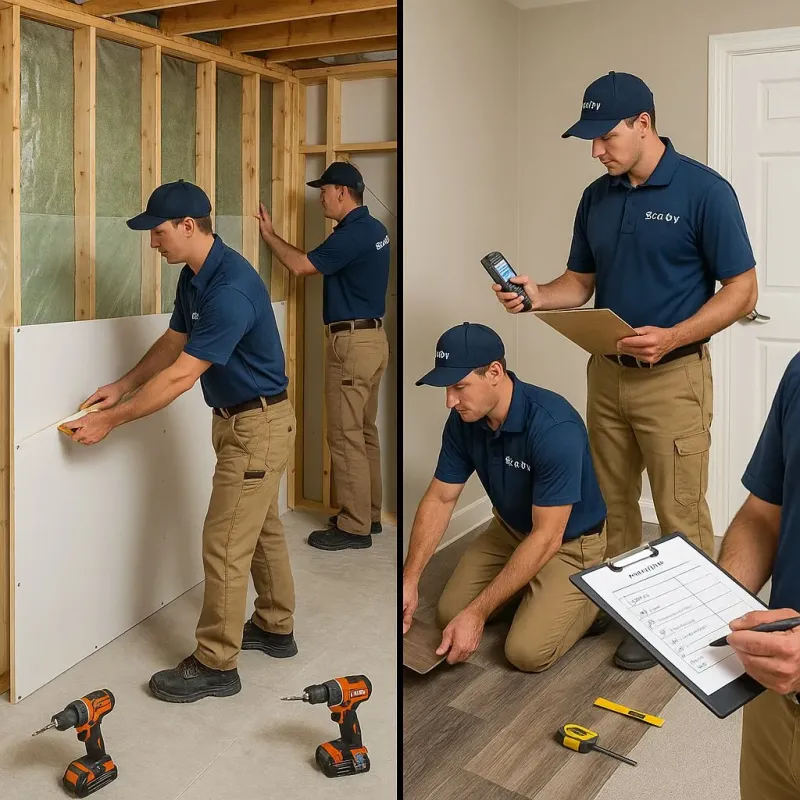 Repairs and Reconstruction process in Keystone, CO